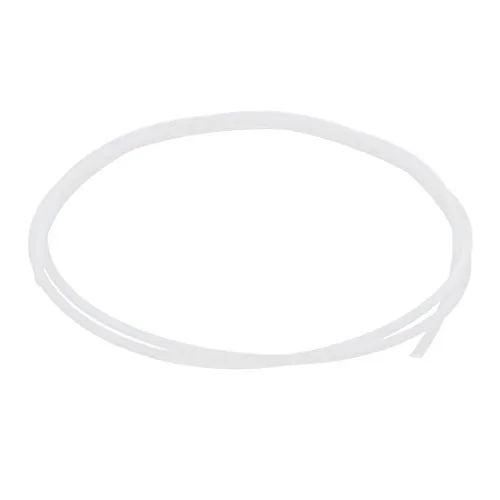 sourcing map 1mm ID 2mm OD PTFE Rohr Schlauch Leitung beige weiß