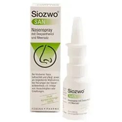 SIOZWO SAN Meerwasser Nasenspray m.Dexpanthenol 20 ml