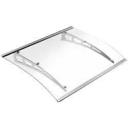 Vente-Unique Markise Neona, Grau, 120x15x90 cm, für Garten & Terrasse