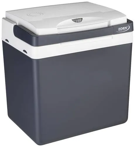 ZORN Z 26 LNE AC/DC Kühlbox - Kfz & Fahrrad - Thermoelektrische Kühlbox mit 25l Volumen, wartungsfreiem Peltier-System und umweltfreundlichem Betrieb ohne Kühlflüssigkeiten.