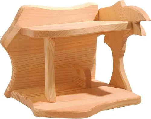 Ostheimer Stall klein - Sonstige Holzspielzeuge, aus hochwertigem, heimischen Holz gefertigt, ideal für fantasievolles Spielen ab 3 Jahren.