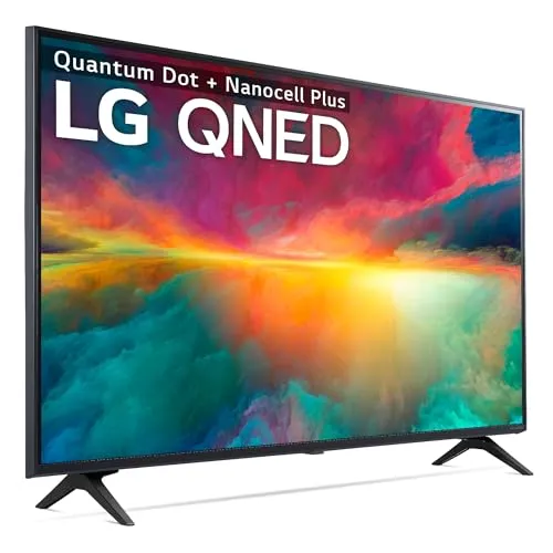 LG 43QNED756RA - 43 Zoll QNED-Fernseher, 4K Ultra HD mit AI-Prozessor und Smart-TV-Funktionen für ein optimales Fernseherlebnis