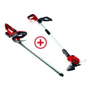 Einhell Akku-Heckenschere & Rasentrimmer Set