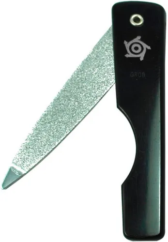 PFEILRING Saphir-Nagelfeile für Maniküre & Nagelpflege - Erleben Sie die hochwertige Saphir-Nagelfeile mit 3-fach handgeschliffenen Kanten für eine sichere Anwendung. Der spezielle Chrombeschichtungsprozess erleichtert die Reinigung und minimiert das Haften von Nagelstaub.