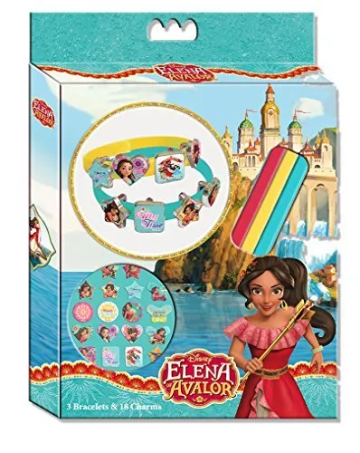 Elena ávalor – Set 3 Armbänder und Charms 18, (Kids wdea006)