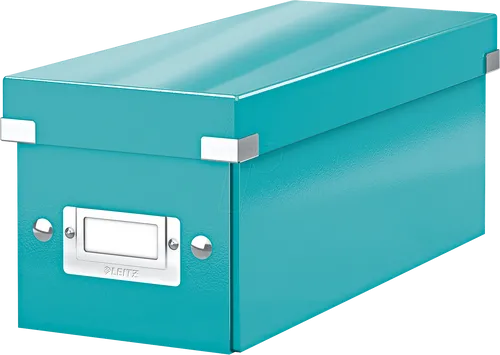 LEITZ 60410051 - Archivbox C&S WOW CD eisblau