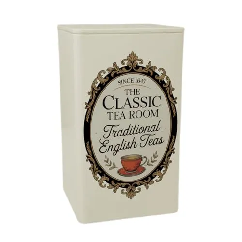 speecheese Traditional English Teas TeeDose 900ml - Since 1647 Elegante AufbewahrungsDose 900ml für stilvollen Teegenuss