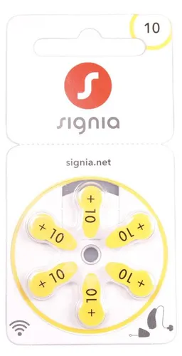 Signia Hörgeräte Batterien 10er - 30 Batterien