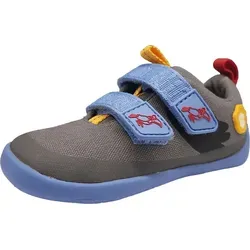 Affenzahn Barfußschuh Baumwolle Lucky - Vegan und rutschfest für kleine Entdecker - Sneaker für Jungen, mit flexiblem Design und Klettverschluss für schnelles An- und Ausziehen. 100% vegan aus Bio-Baumwolle, ideal für den Sommer und fördert die gesunde Fußentwicklung.