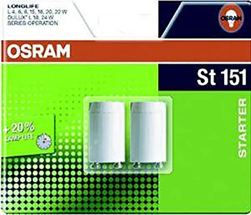 Osram Starter ST 151 Longlife für Reihenschaltung 230 V AC von Osram