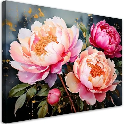 Feeby Wandbild in pink von Feeby