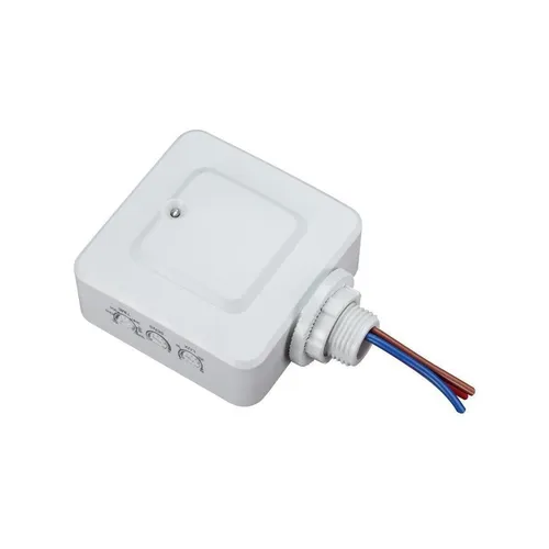 Maclean MCE137 Mikrowellen-Bewegungsmelder - Hochfrequenter Bewegungssensor mit 360° Erfassungswinkel und Reichweite von 2m-16m. Ideal für automatisierte Steuerung von Licht und Geräten, energieeffizient und bequem zu installieren.