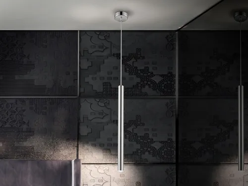 Pendelleuchte VARAS LED Deckenlampe modern chrom