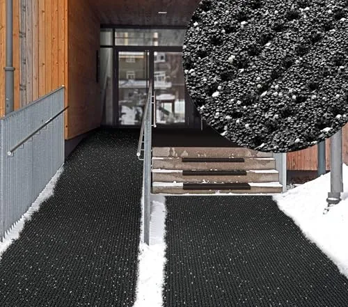 MELIUS VIVERE Antirutschmatte SafeStep PRO 1,20 x 0,50 Meter - Die SafeStep Antirutschmatte PRO bietet höchste Sicherheit und Komfort. Ideal für Eingänge und stark frequentierte Bereiche, überzeugt sie mit geprüfter Rutschhemmung und witterungsbeständigem Material.