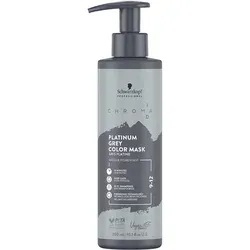 Schwarzkopf Professional Chroma ID Platinum Grey Bonding Color Mask 300 ml - Die semi-permanente Farbmaske bietet intensive Pflege und sofortigen Glanz. Ideal zur Auffrischung dunkler Blondtöne mit individueller Nuancierung und geprüfter Qualität.