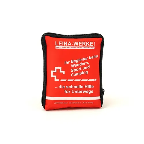 Leina Werke Erste Hilfe Set Leina Reise Set wasserabweisendes Nylongewebe mit Reißverschluss an 3 Seiten 50005