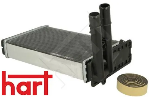 Hart Wärmetauscher, Innenraumheizung 631 131