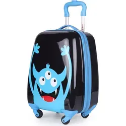 Hauptstadtkoffer Handgepäckkoffer für Kinder mit 4 Rollen - Bunter Kinderkoffer mit 4 leisen Rollen, ideal für Reisen. Mit 24 Litern Volumen und stabilem, leichtem Material macht das Packen Spaß und bietet Komfort für kleine Abenteurer.