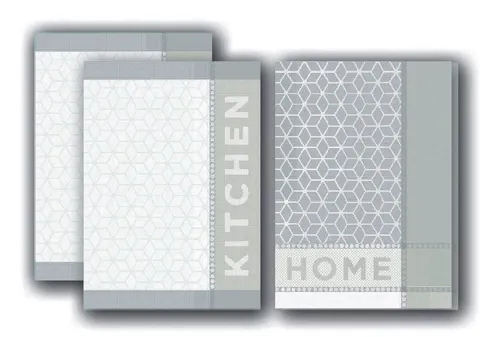 Geschirrtücher Grau von Dyckhoff