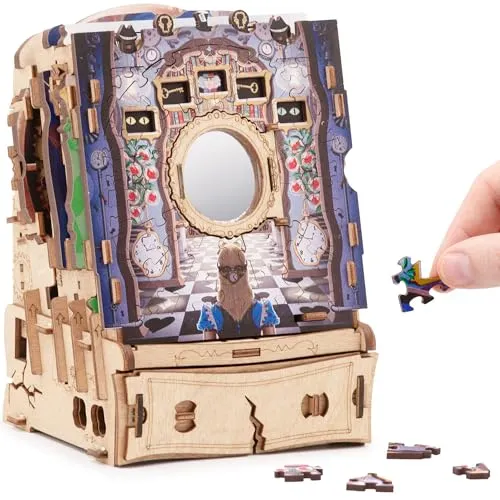 CluePuzzle - The Wonderbox of Alice - Fesselndes Puzzle-Erlebnis, das Rätselspaß für die ganze Familie bietet. Ideal für gemeinsame Spielabende und entspannende Stunden.