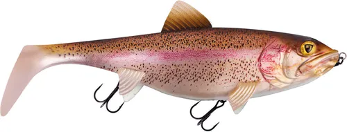 Fox Rage Giant Replicant Wobble 27cm 218g - Gummifisch, Farbe:Supernatural Rainbow Trout