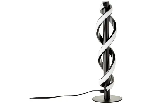 Brilliant LED Tischleuchte Amalie, Warmweiß, 1100 lm - Nachttischleuchten mit integrierten LEDs, energieeffizient und ideal für stimmungsvolles Licht in Wohnräumen, Höhe 39 cm.