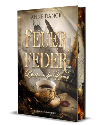 Feuerfeder - Briefe an den König: Knisternde Märchen-Fantasy - Erlebe eine fesselnde Geschichte voller Magie und Romantik! Die Schmuckausgabe mit Farbschnitt garantiert ein besonderes Lesevergnügen. Ideal für Fantasy-Liebhaber und Märchenfreunde! | Kategorie: Bücher