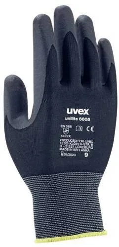 Uvex 6057311 unilite / unipur Polyamid, Nitrilschaum Montagehandschuh Größe (Handschuhe): 11 EN 388 1 Paar