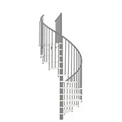 Minka Spindeltreppe Spiral Smart 38 in weiß von Minka