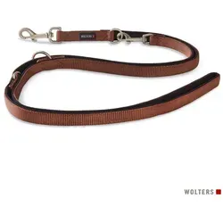 Wolters Hundeleine Professional Comfort Führleine braun|schwarz Gr.XL | 2,5 cm