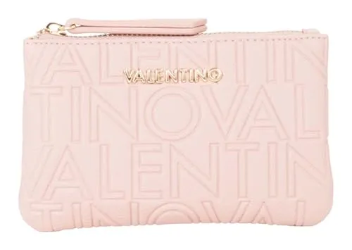 VALENTINO BAGS Coin Purse mit Schlüsselring in pink von Valentino