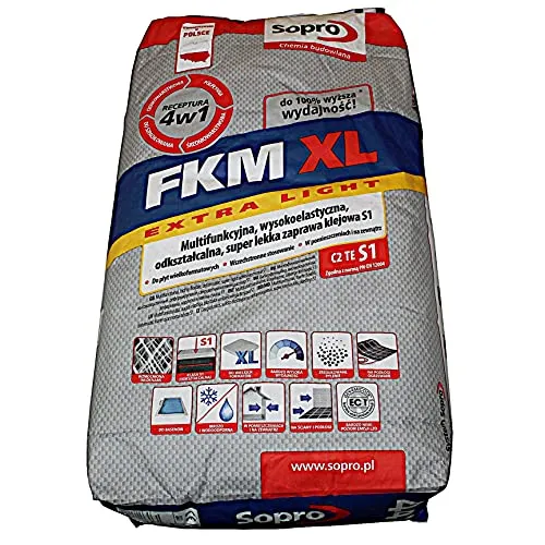 Sopro Multiflexkleber FKM XL - Hochleistungs-Kleber - Klebstoffe, ideal für flexible Anwendungen und starke Haftung auf verschiedenen Untergründen.