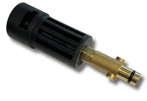 M&M Smartek Adapter für Nilfisk - Kompatibel zu Kärcher - Verbindungsstück für Hochdruckreiniger, ermöglicht die Nutzung von Kärcher Zubehör mit Nilfisk Pistolen. Ideal für Terrassenreinigung und vielseitig einsetzbar.