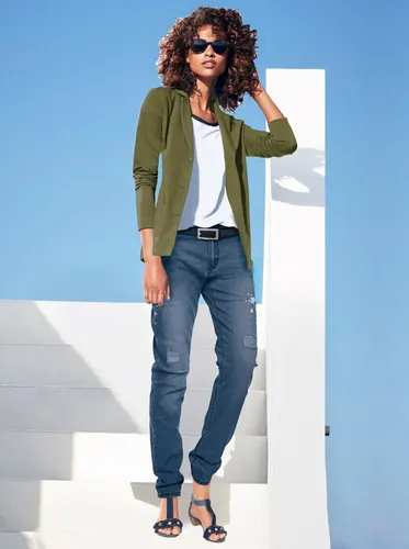 Heine Blazer in Khaki - 50 von Heine