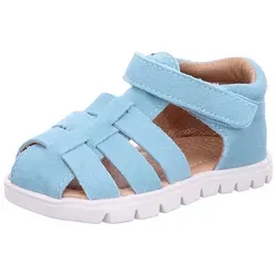 Bisgaard 71271 124 Beka S mint Gr. 21 - Sandalen für Mädchen, aus 100% pflanzlich gegerbtem Leder, mit geschlossenem Zehendesign für Sicherheit und verstellbaren Klettverschlüssen für eine perfekte Passform.