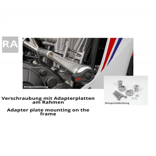 Produktbild LSL Sturzpad Anbaukit für Suzuki GSF/GSX/GSX-R