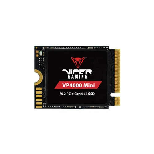 Patriot Memory Viper VP4000 Mini 2TB SSD - 2TB M.2 2230 PCIe Gen4 x4 SSD mit ultraschnellen Lese- und Schreibgeschwindigkeiten bis zu 5.000 MB/s, ideal für Gaming auf Steam Deck und ROG Ally.