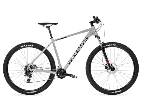 Axess Brash Mountainbike | 16-Gang Hardtail mit hydraulischen Scheibenbremsen - Mountainbike mit komfortabler Rahmengeometrie, 16-Gang Schaltung und hydraulischen Scheibenbremsen. Ideal für sportliche Fahrten im Gelände und vielseitig für den Alltag.
