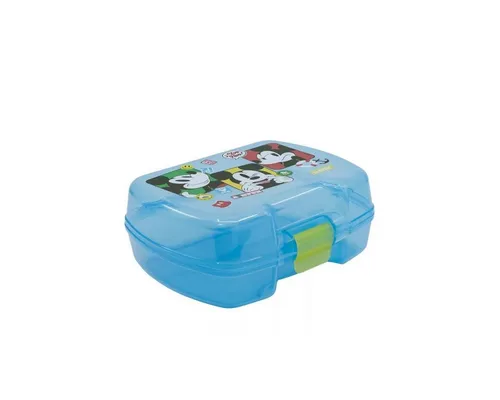 Disney Lunchbox Disney Mickey Fun-Tastic Premium Kunststoff-Sandwichbox, Kunststoff, (1-tlg)