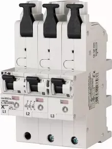 EATON Schalter Eaton 119712 LSHU-E16/3-KL Hauptleitungsschutzschalter 3phasig 16 A - Schalter für Hauptstromversorgung, bietet selektiven Überstromschutz und superschnelle Montage mit integriertem Sperrschieber für maximale Sicherheit.