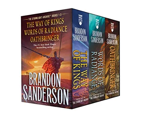 Stormlight Archive Set: The Way of Kings, Words of Radiance, Oathbringer - Fantasy Action & Abenteuer: Epische Trilogie von Brandon Sanderson, die fantastische Welten und fesselnde Charaktere vereint.