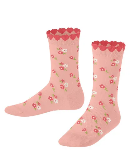 FALKE Socken Ditsy Flowers (1-Paar) aus hautschmeichelnder Baumwolle