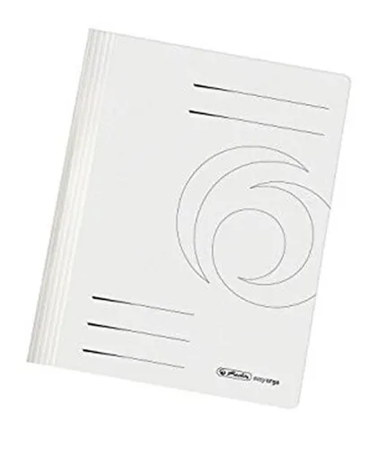 herlitz Schnellhefter easy orga Manilakarton DIN A4 weiß