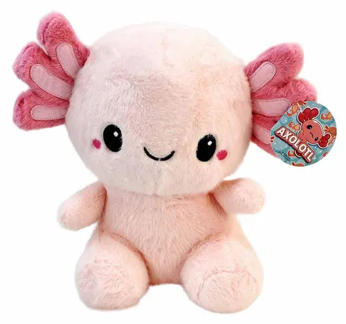 Axolotl Stofftier rosa