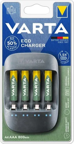Produktbild Varta Akku Ladegerät Charger Eco 4x AA 2100mAh