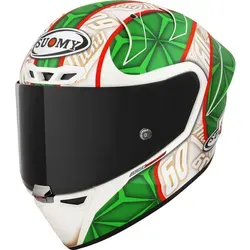 Suomy S1-XR GP Hickman Replica 2023, Integralhelm in grün von Suomy