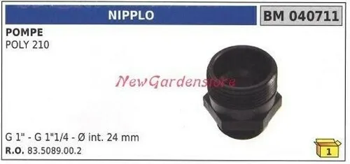 Universelles Nipplo Pumpe Bertolini POLY 210 040711
