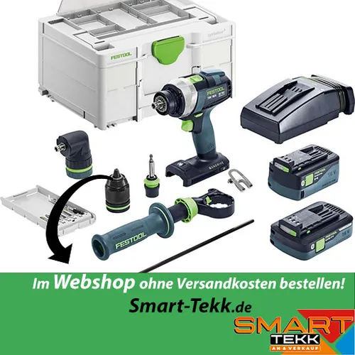 Festool Akku-Bohrschrauber QUADRIVE TDC 18/4 5,0/4,0 von Festool
