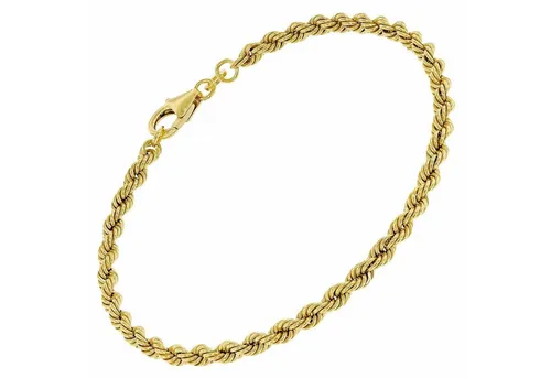 trendor Goldarmband Damen-333 Gold / 8 Karat Kordelkette