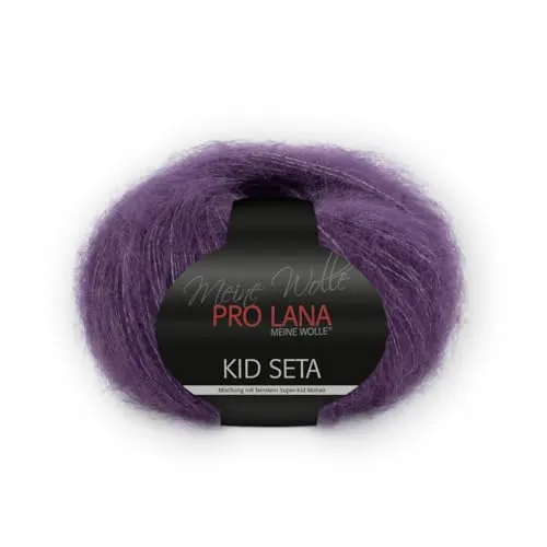 PRO LANA Kid Seta - Farbe: Aubergine (48) - 25 g/ca. 210 m Wolle